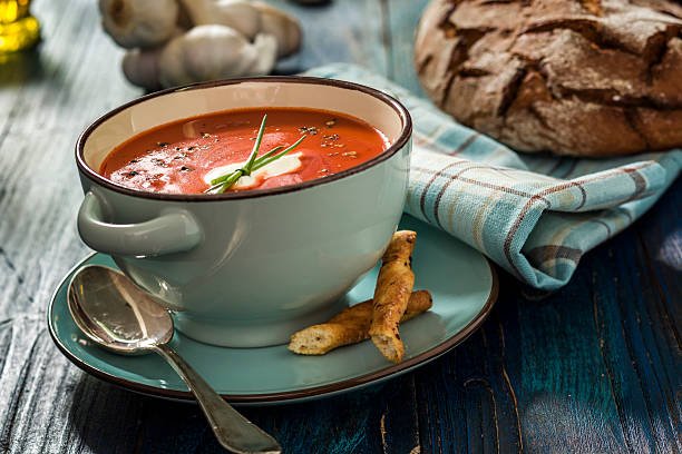 Healthy tomato soup